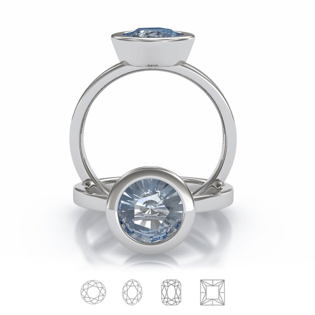 Gabriel & Co Engagement Ring Setting Only 002-103-00007 | Brax Jewelers |  Newport Beach, CA